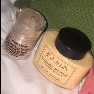 FANA LUXURYPOWDER + EYESHADOW in color honeysuckle